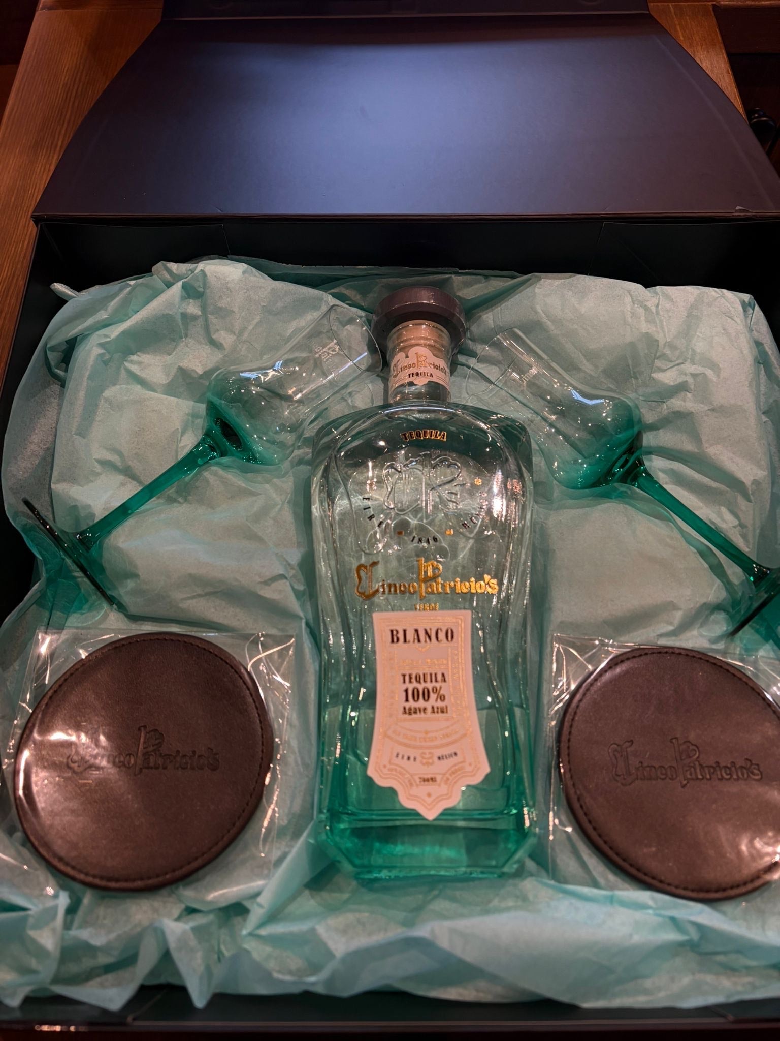 Cinco Patricio's Tequila & Tulip Glass Hamper